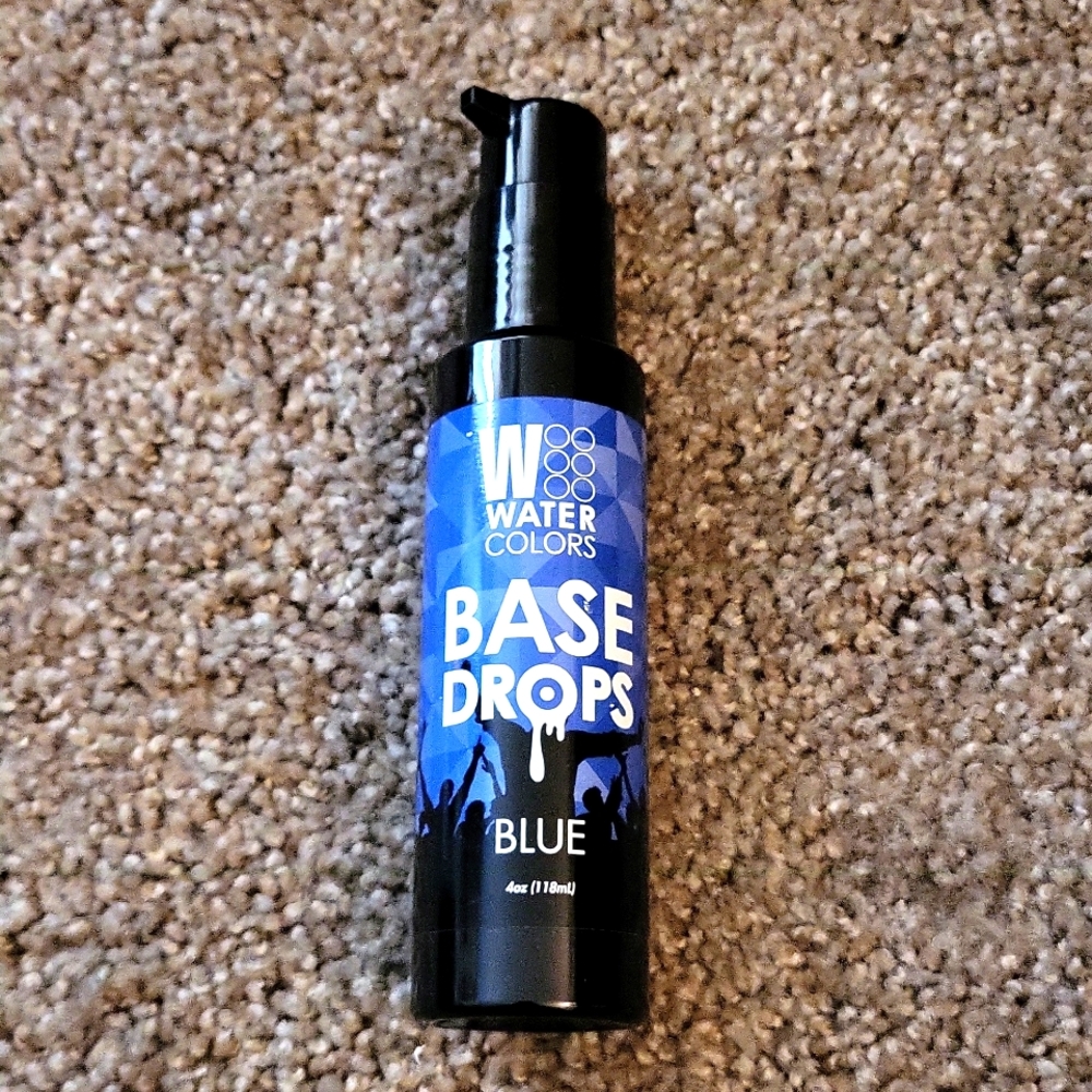 Blue base drops